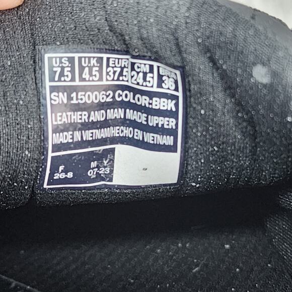 Arch Fit Skechers Women's 7.5 Sneakers Black Air-Cooled SN 150062 - Picture 11 of 11